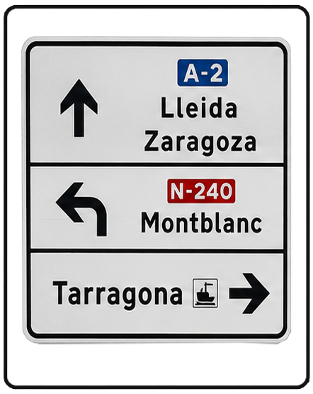 Cartells viaris 4