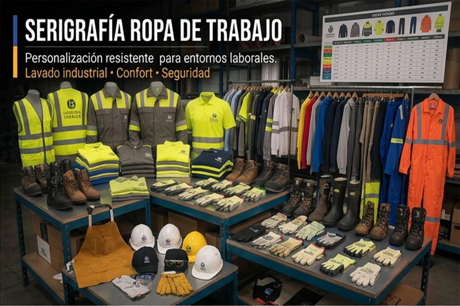Serigrafia de roba de treball: avantatges de personalitzar els uniformes de la teva empresa