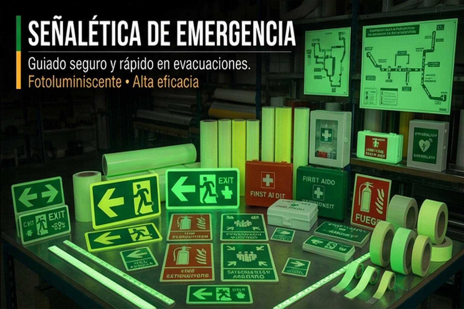 Senyalística d'emergència i evacuació: què exigeix la normativa de seguretat